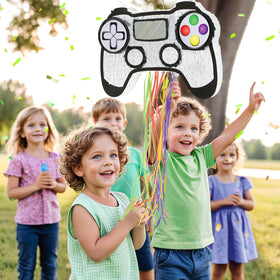 WERNNSAI piñata doubles as decor and photo backdrop.