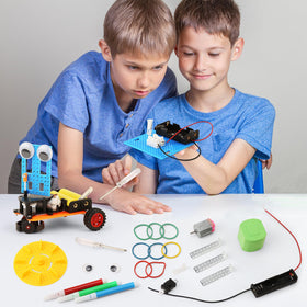 WESAYEE STEM Robotics Kit balance robot car demonstrates steady motion