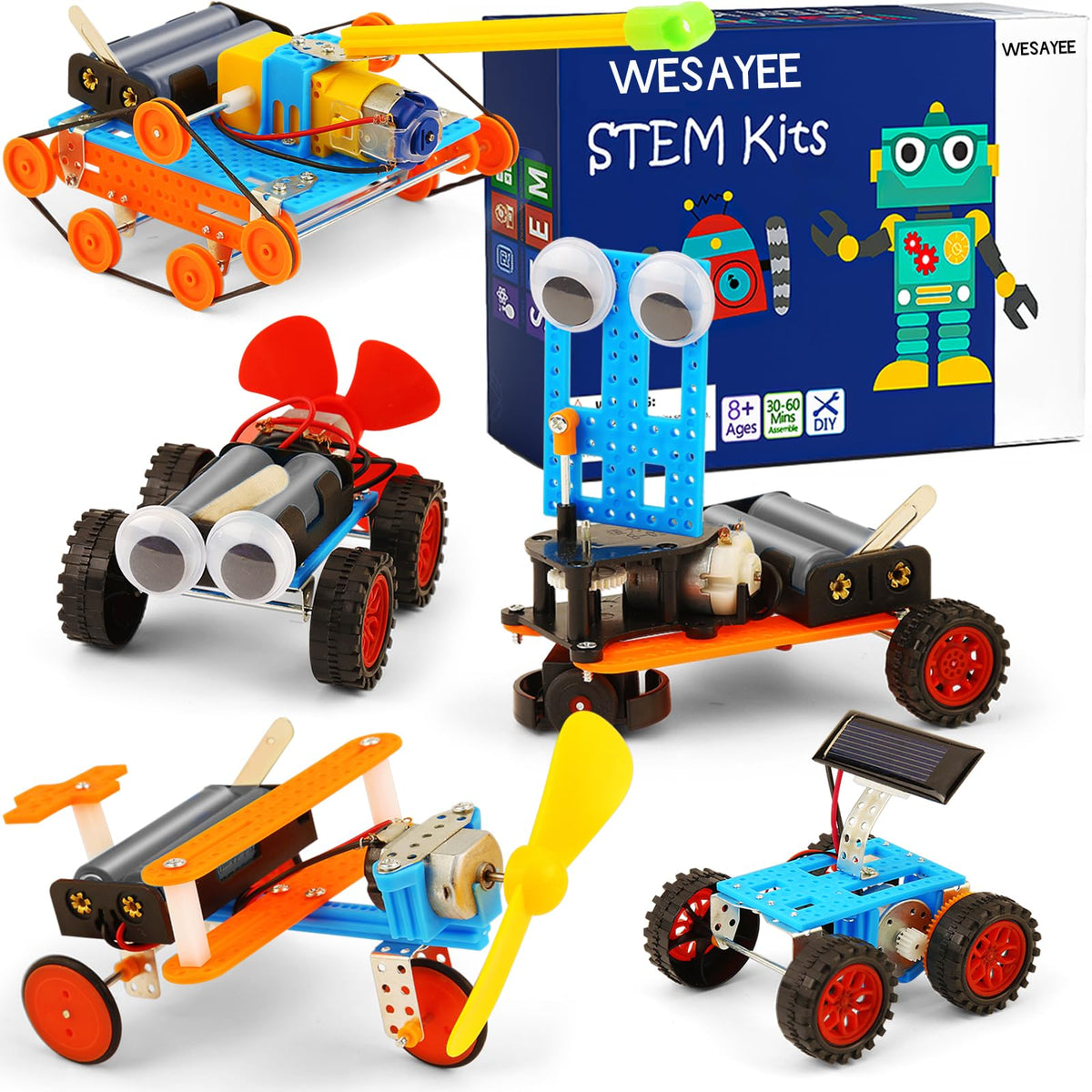 WESAYEE STEM obstacle avoidance robot kit for hands-on learning