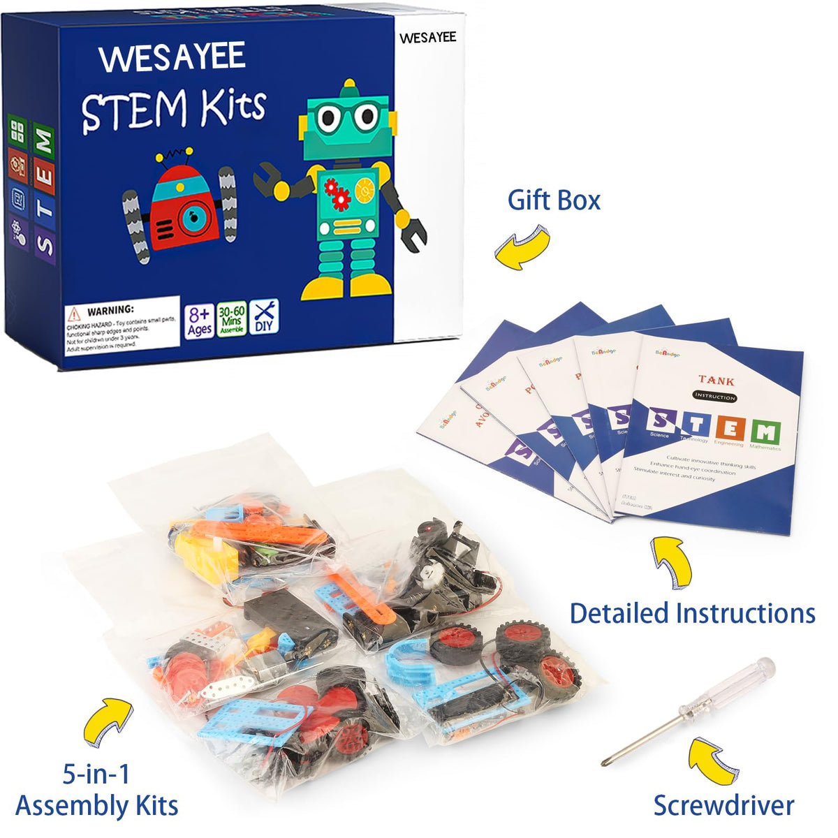 WESAYEE STEM solar powered car kit demonstrates sustainable propulsion