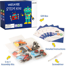 WESAYEE STEM solar powered car kit demonstrates sustainable propulsion