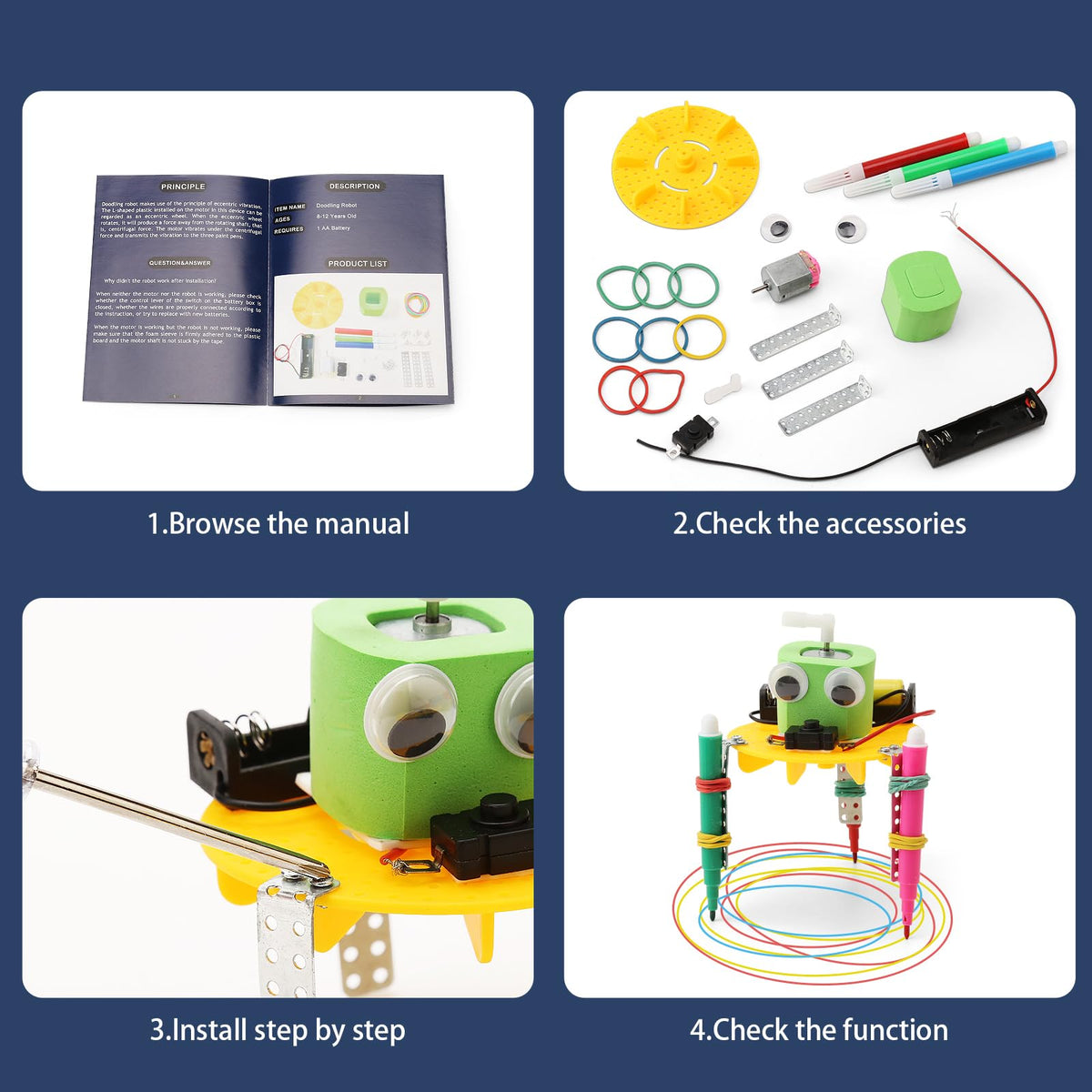 WESAYEE STEM Robotics Kit stem box gift ready packaging appeals to kids