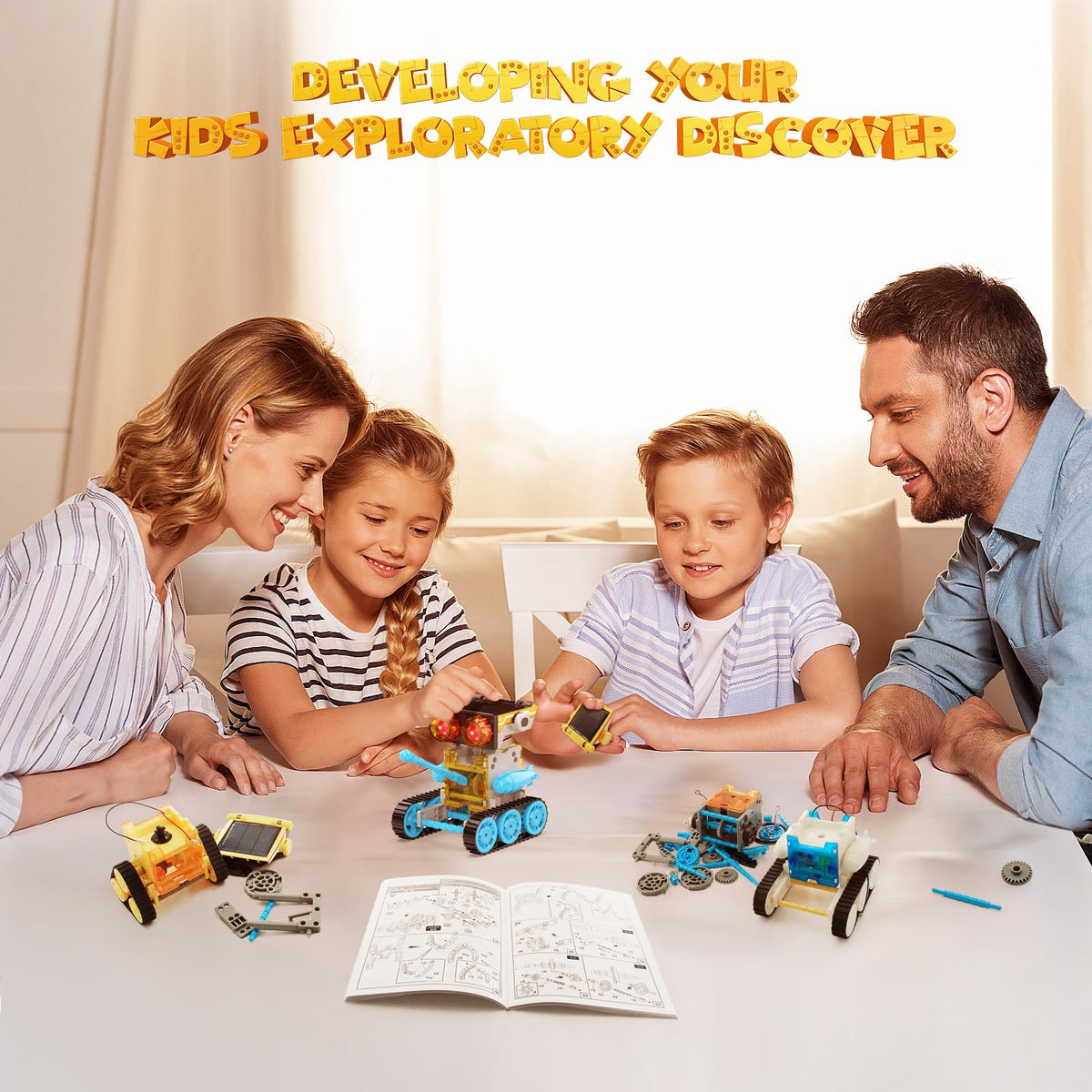 Wesfuner 243-piece kit uses durable non-toxic ABS plastic