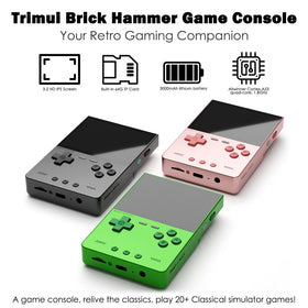 WESICH Trimui Brick Hammer 3.2-inch IPS display delivers crisp retro graphics
