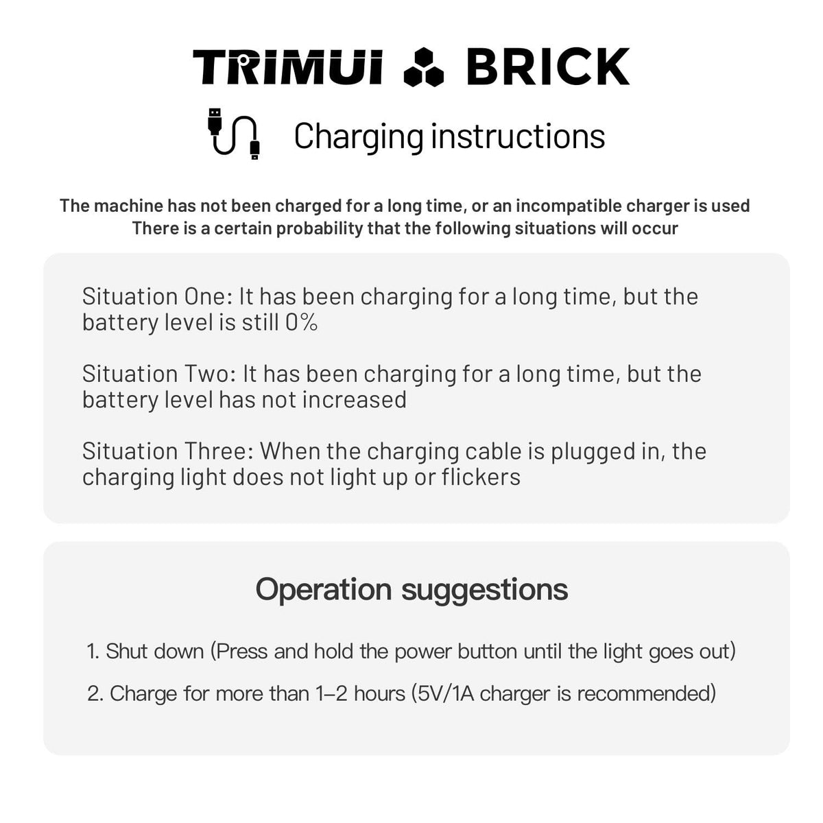 WESICH Trimui Brick Hammer brick style handheld ideal for travel and couch co op