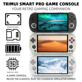 WESICH Trimui Smart Pro with 64GB storage ready to house a growing game library.