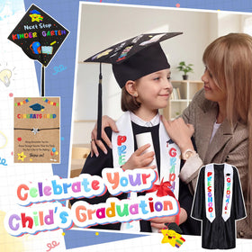 Wesiti cap and gown with adjustable features for best fit