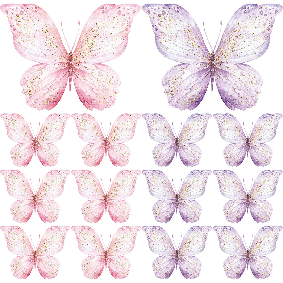 Wesiti butterfly table decorations 18 pieces add color to party centerpieces.
