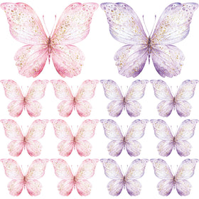 Wesiti butterfly table decorations 18 pieces add color to party centerpieces.