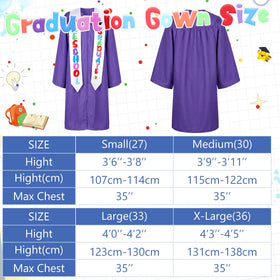Wesiti preschool graduation stole with PRESCHOOL GRADUATE text as a keepsake