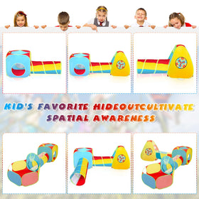 WESKMENS triangular ball pit tent sparks creative mazes and role play.