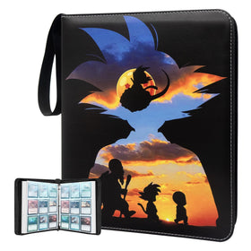WEST TUNE anime trading card binder front cover with waterproof PU for durable collection protection.