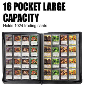 WEST TUNE binder opened to reveal 32 sleeves for organized storage