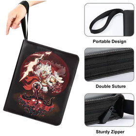 WEST TUNE Zipper and wrist strap for easy transport