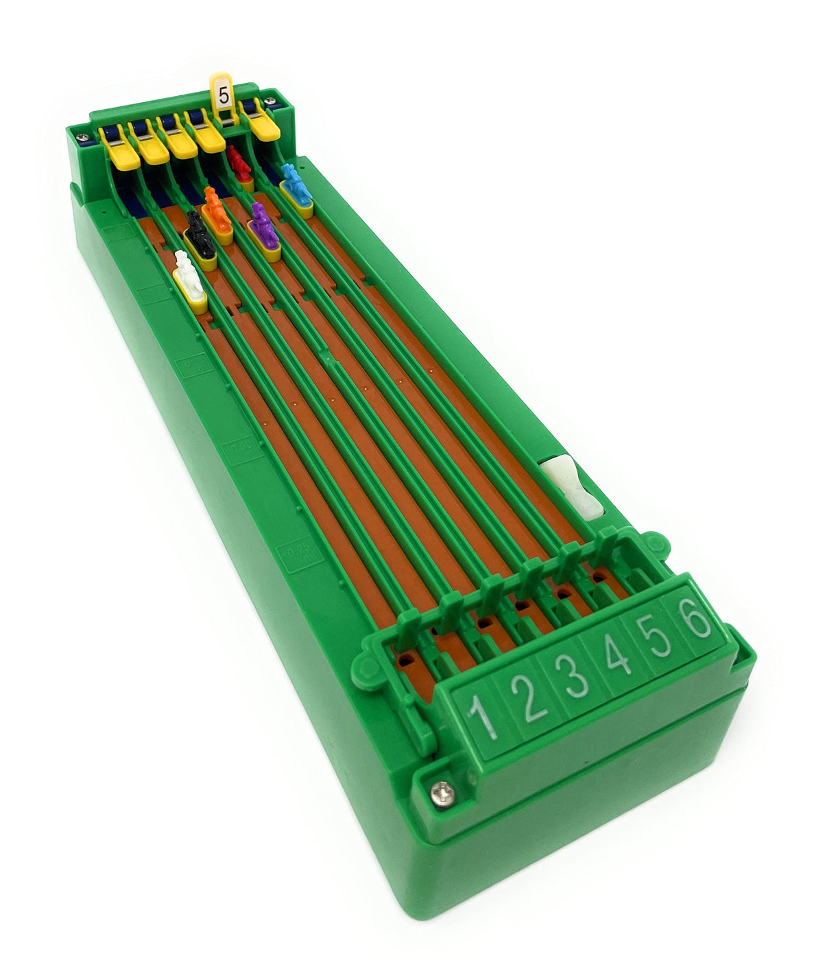 Westminster Desktop Derby batteries not included; requires two AA batteries.