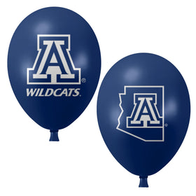 Westrick Arizona Wildcats balloons with double-sided logos for bold front and back visibility.