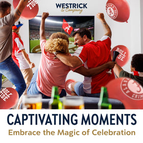 Westrick 10-balloon pack offers ample coverage for celebratory displays.