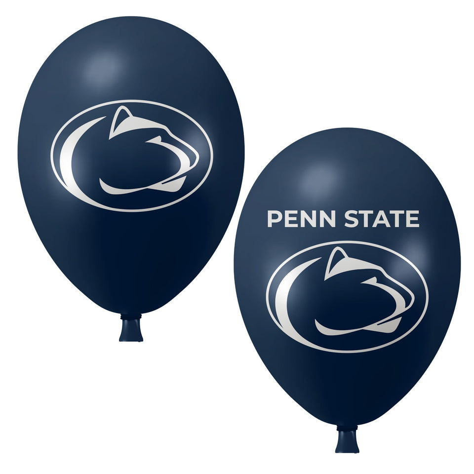 Westrick Penn State balloons, 11in front view with dual logos for eye-catching decor.