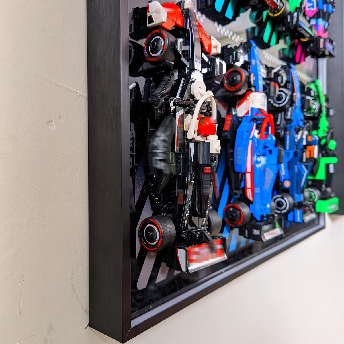 WETCEAOM display wallboard installation step demonstrates easy mounting for builders