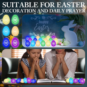 Wettarn 102-piece glow egg set supports kid-friendly hunts