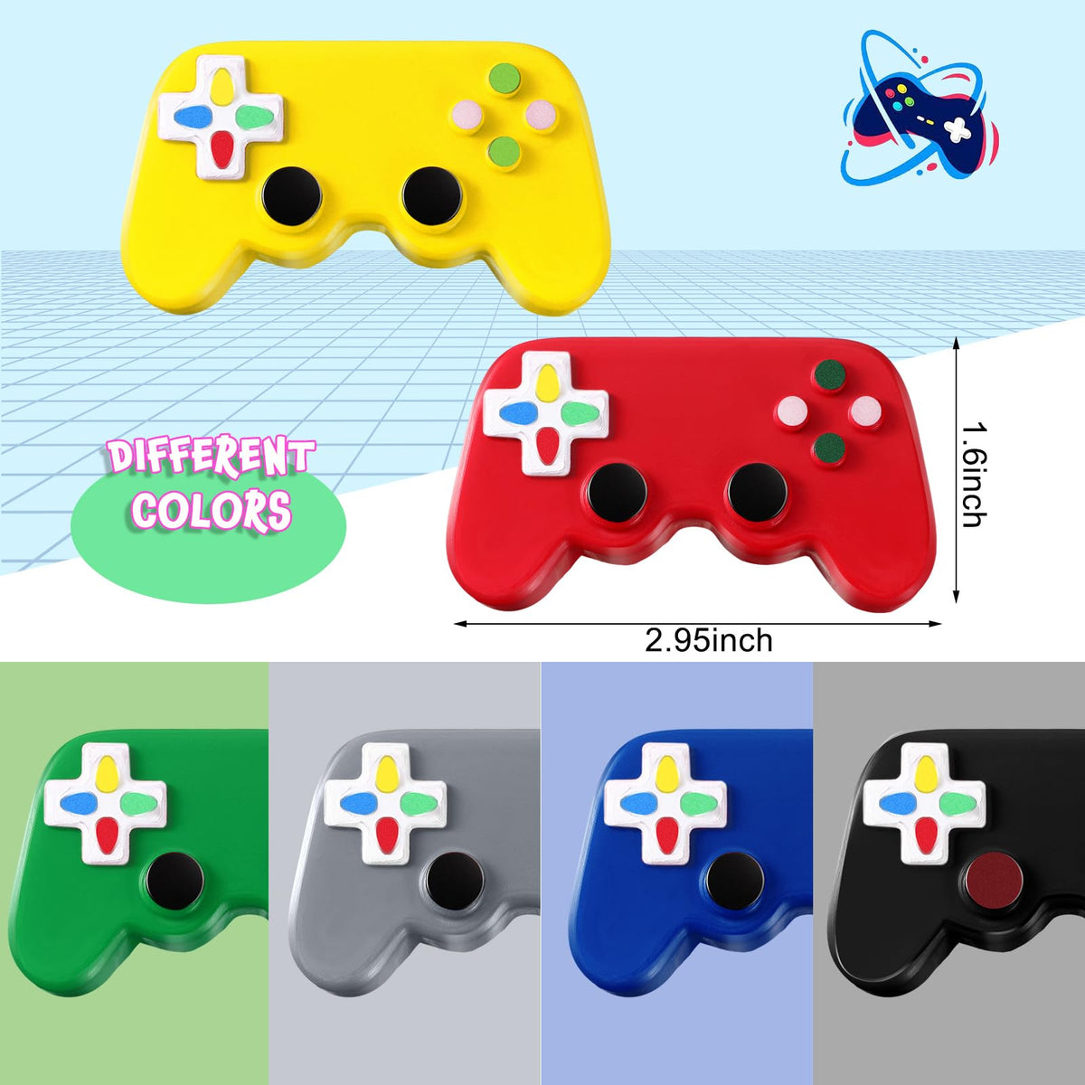 Wettarn bright colors controller stress toy with vivid hues ideal for party decor.