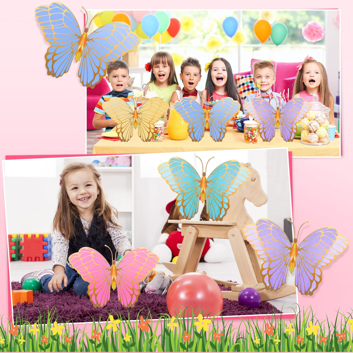 Wettarn butterfly centerpiece assembly easy saves time during setup.
