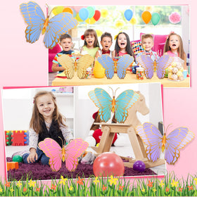 Wettarn butterfly centerpiece assembly easy saves time during setup.