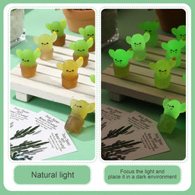 Wettarn emotional luminous cactus ball yellow for mood-boosting desk breaks.