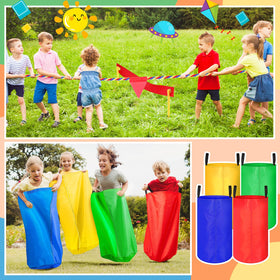 Wettarn colorful rings for ring toss and festive games