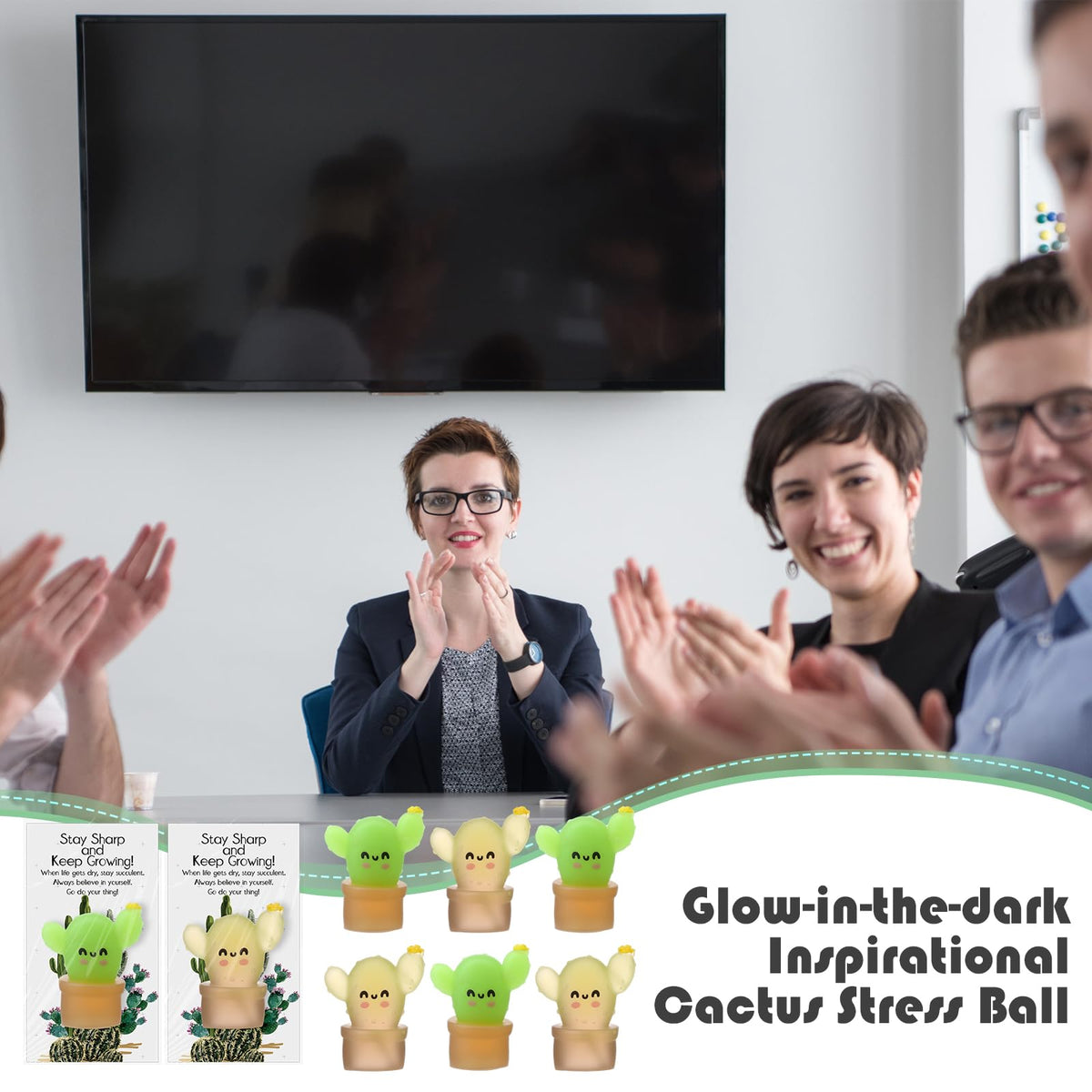 Wettarn glow-in-dark cactus ball adds subtle illumination and charm.