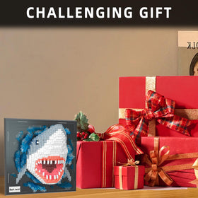 WEUYUIAF gift packaging makes Shark Mural a thoughtful collectible and present