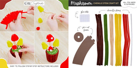 WeVeel Cozy Craftworks Chenille Stem Kit solo crafting session promotes relaxation