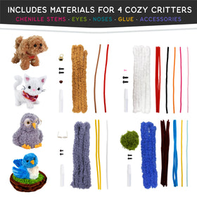 We Veel Cozy Craftworks puppy kit for mindful crafting