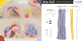 We Veel Cozy Craftworks contents with stems, eyes, glue and extras