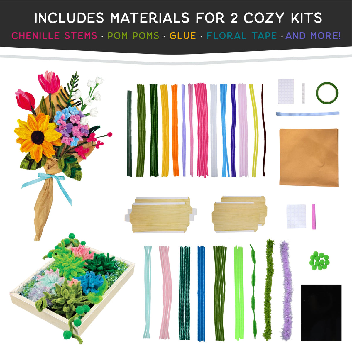 WeVeel Cozy Craftworks succulent box garden for compact indoor greenery