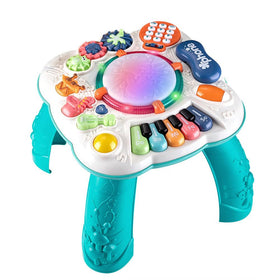 WEYARIXA baby toy activity table with lights prompts sensory exploration for infants