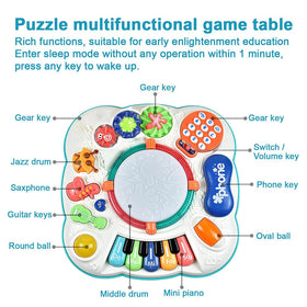 WEYARIXA learning mode table teaches numbers shapes and letters through play