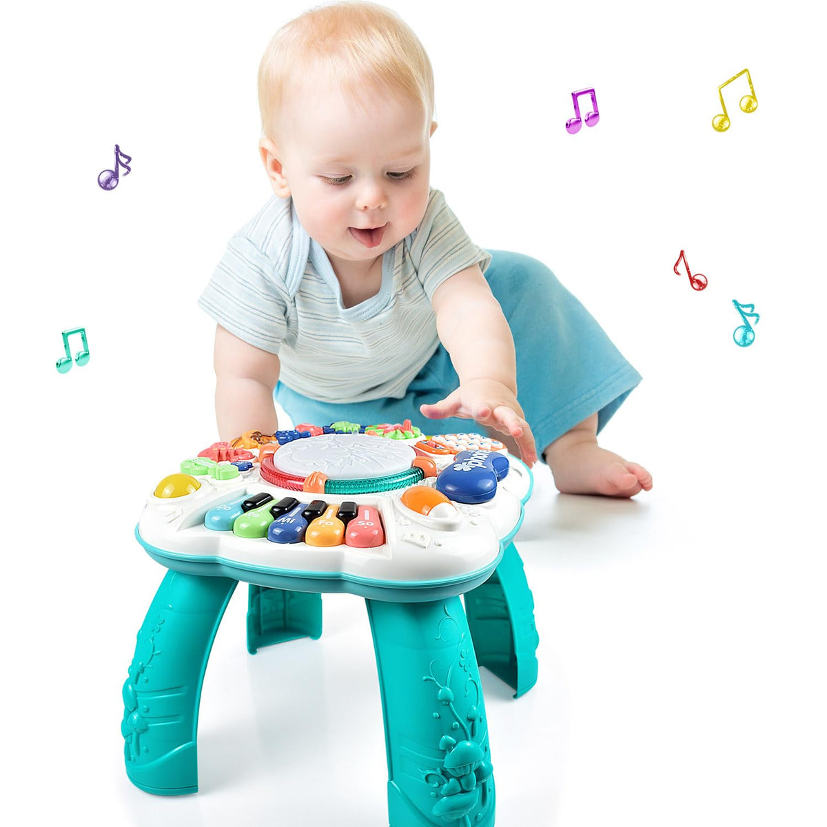 WEYARIXA musical buttons engage tiny hands and develop fine motor skills