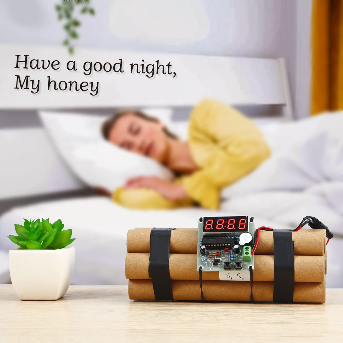 WeYingLe prank timing prop suitable for escape rooms and surprise party moments.