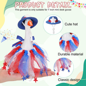 Weysat Easter goose outfit brings spring flair to your 7-inch statue.