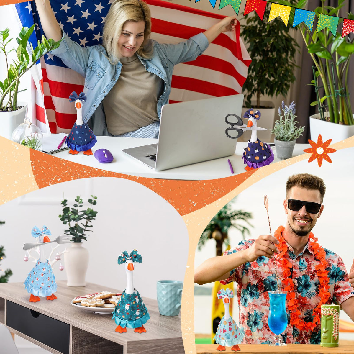 Weysat multi-use decor prop kit for gifts, photos, or party setups.