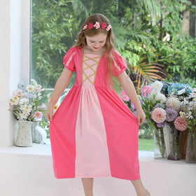 Wfundeals renaissance dress gold trim detail in elegant style