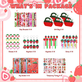 WHALeISLAND Strawberry Party Stampers add quick, fun crafts to kids' celebrations.