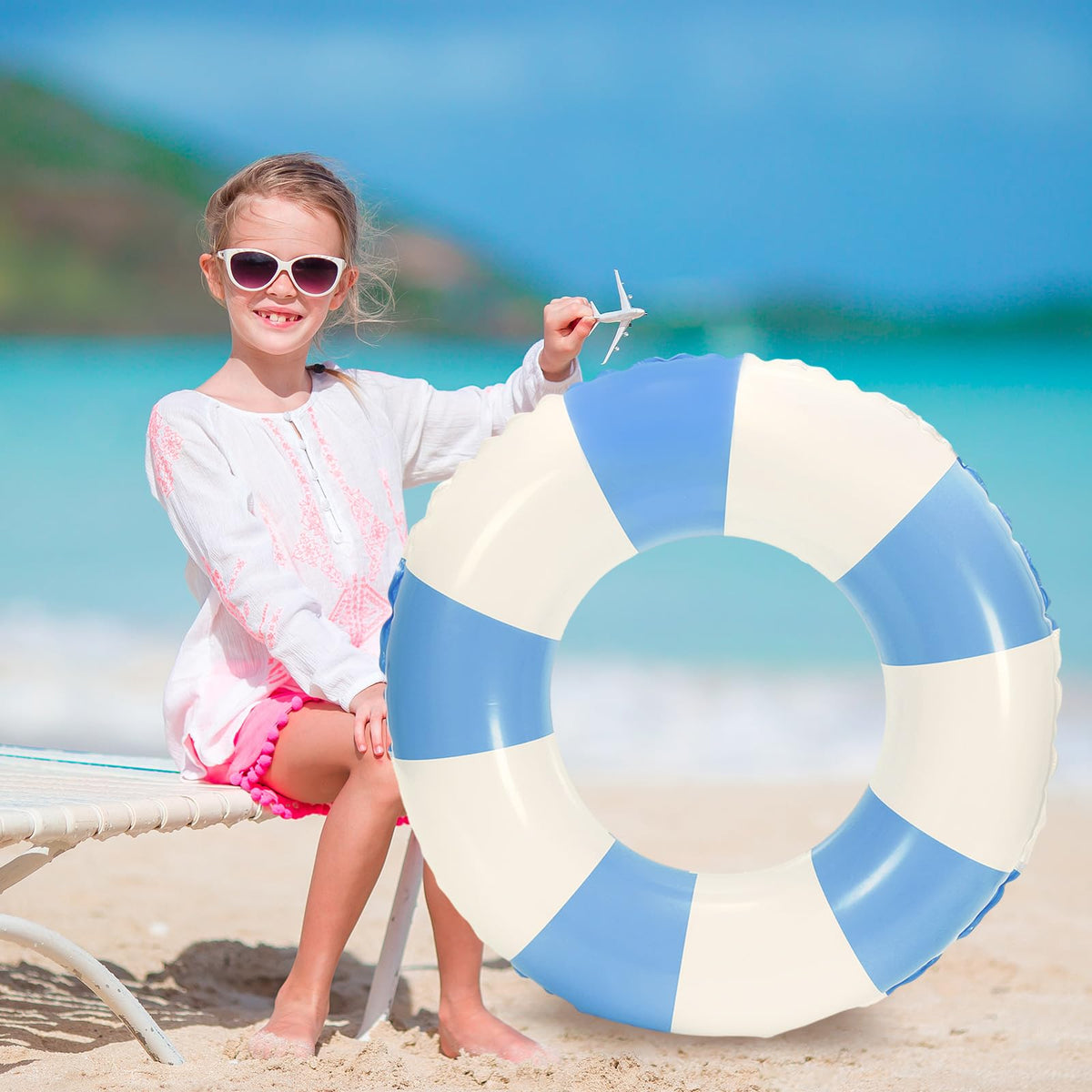 Whaline four-pack ready for beach parties or backyard poolside fun
