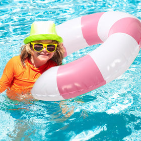 Whaline pool party floats suitable for weddings, birthdays, and gatherings.