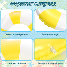 Whaline thick PVC inflatable float with low odor for long use