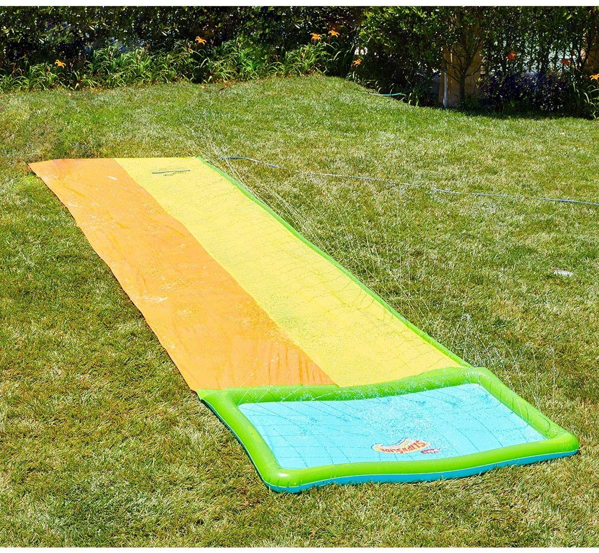 Wham-O Slip N Slide 18ft with bodyboards for extra ride variety