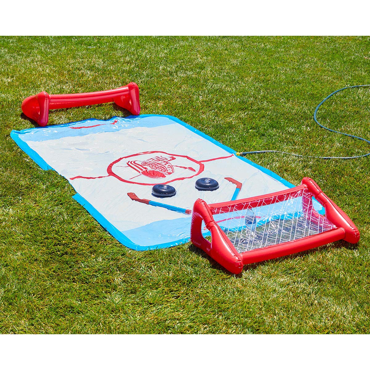 Backyard party fun with Wham-O Slip N Slide set for summer games