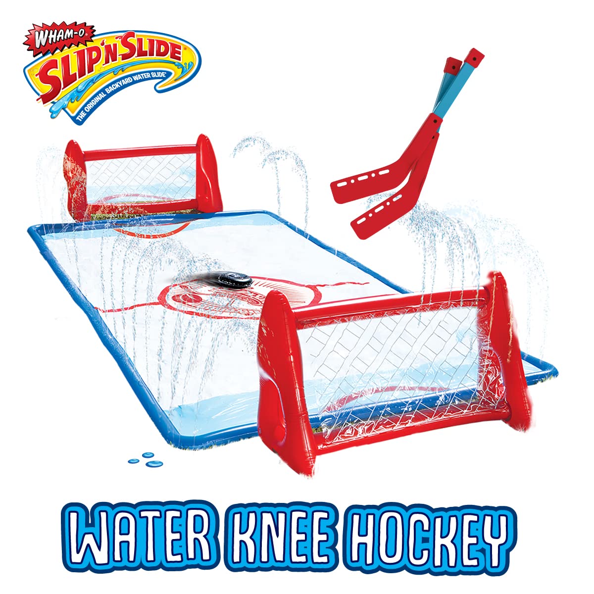 Wham-O Slip N Slide two inflatable sticks for safe backyard play