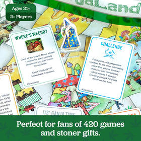 WHAT DO YOU MEME? Ganjaland crown brag-worthy accessory for the winner